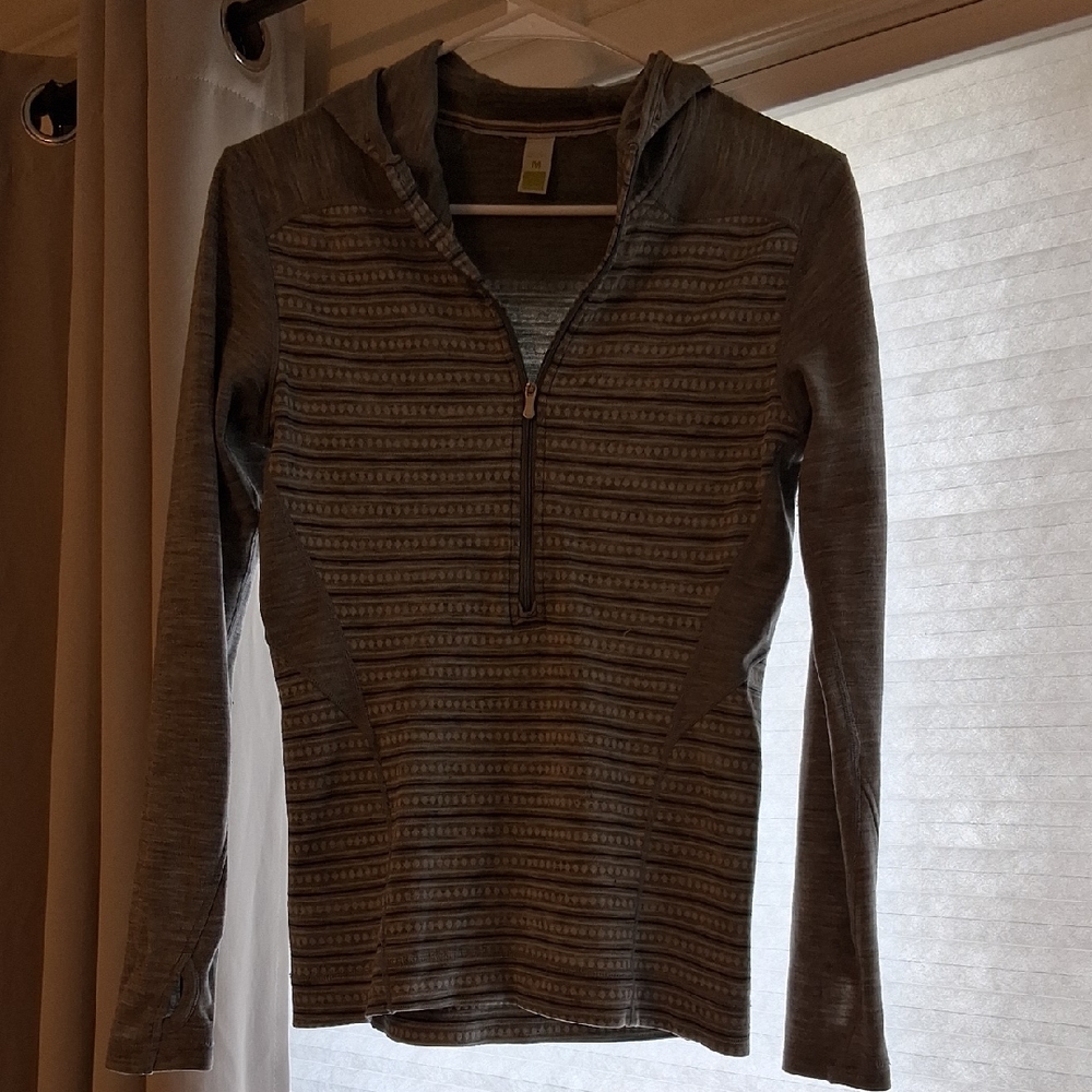Smartwool Women's Gray Patterned Sweater - image 1